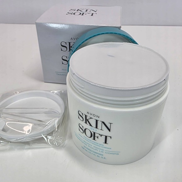 AVON SKIN SO SOFT Acne Prone Skin Body Pads 70 Count Salicylic Acid - Picture 2 of 8